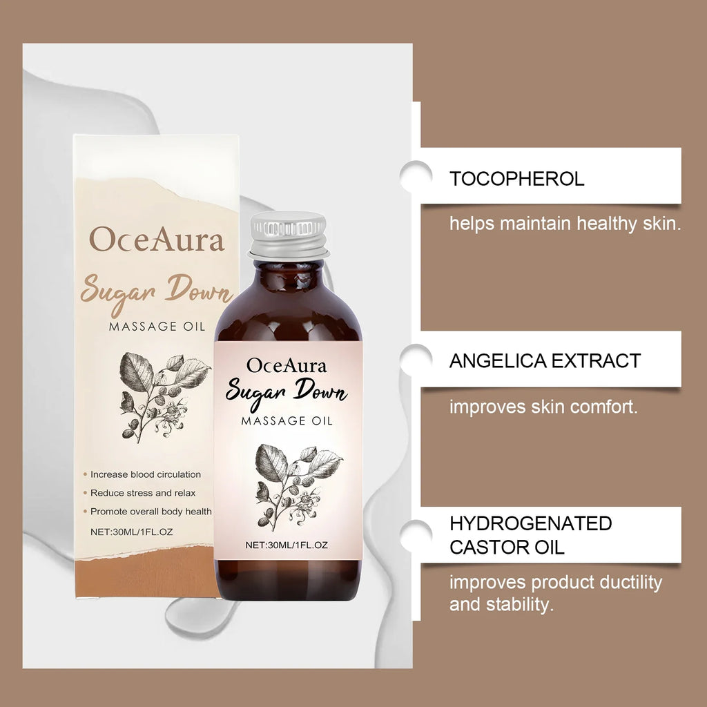 Ouhoe Body Massage Oil – Nourishing, Moisturizing & Soothing