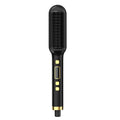 2-in-1 Negative Ion Hair Straightening Brush & Curling Comb LCD