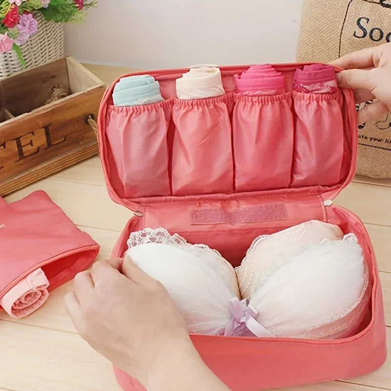 Multifunctional Travel Organizer Bag – Underwear & Toiletries