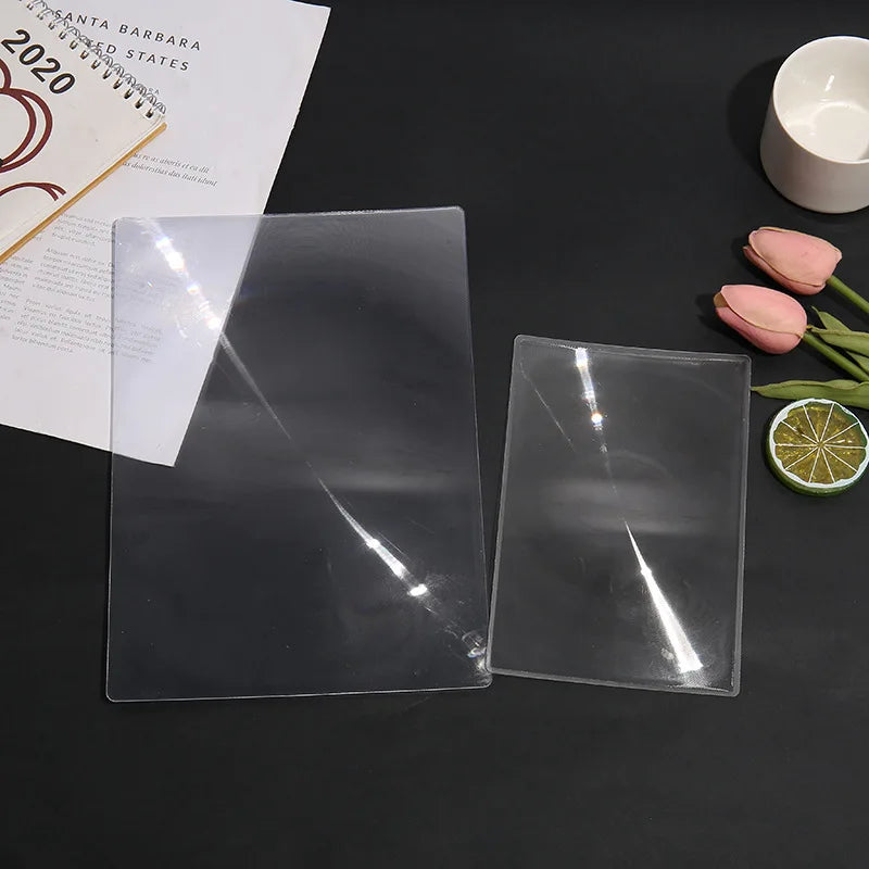 3X Full Page Magnifying Glass Bookmark – Ultra-Thin Reading Loupe