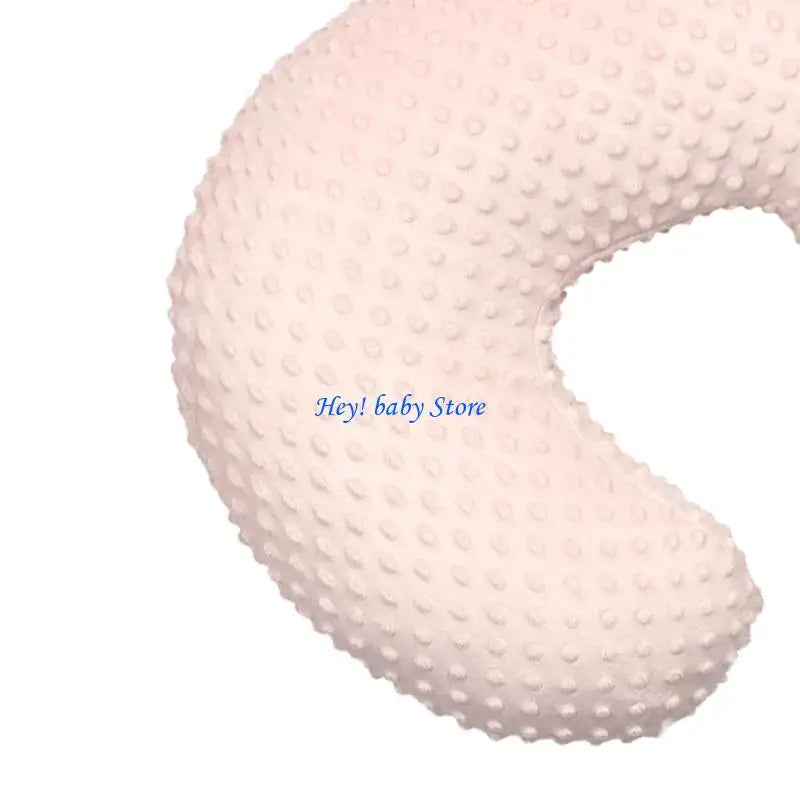 Nursing Pillow Cover Newborn | Soft Plush, Removable & Washable