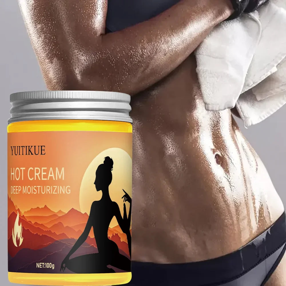 YUITIKUE Hot Firming Body Cream 100g – 5-in-1 Sculpting