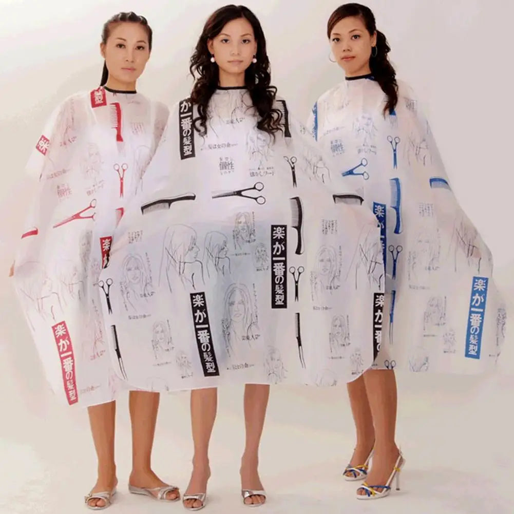 Professional Waterproof Barber Cape – Salon Haircut Apron 99×140cm