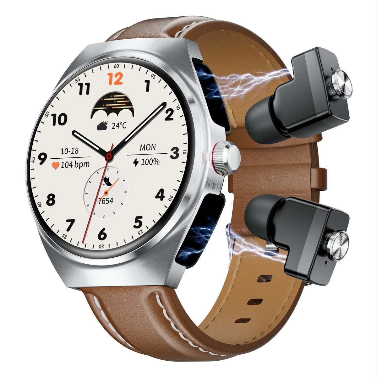 MINGCC GT95 2-in-1 Smartwatch & TWS Earbuds – NFC & Fitness