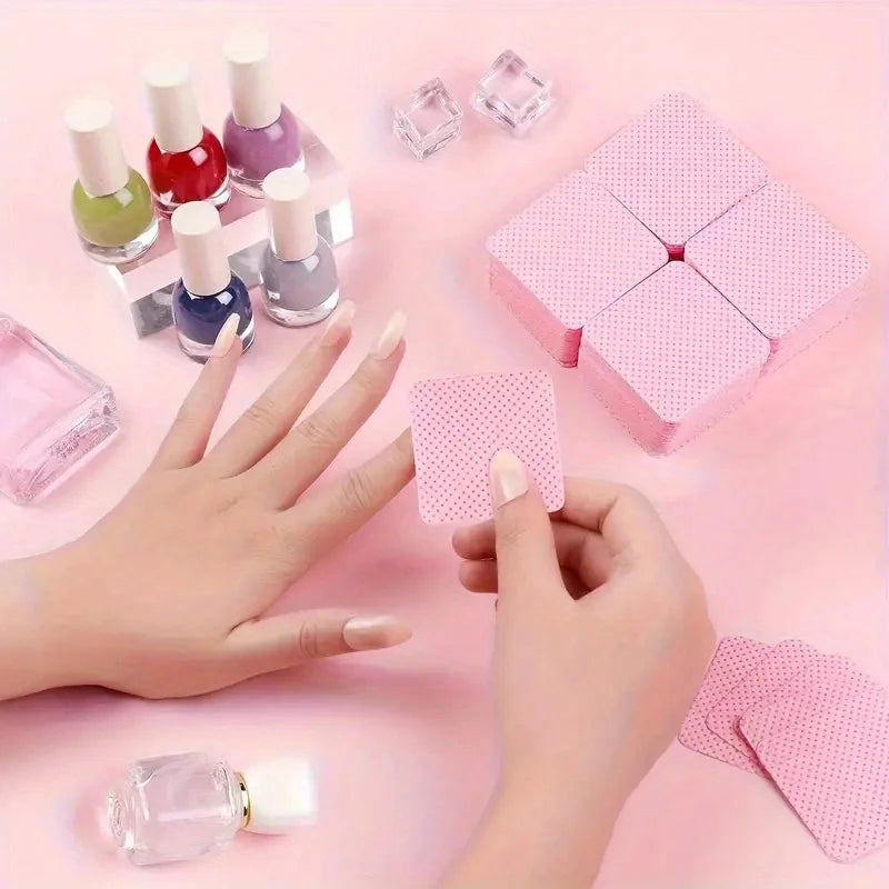 Lint-Free Nail Wipes | Gel Cleansing Polish Remover Pads