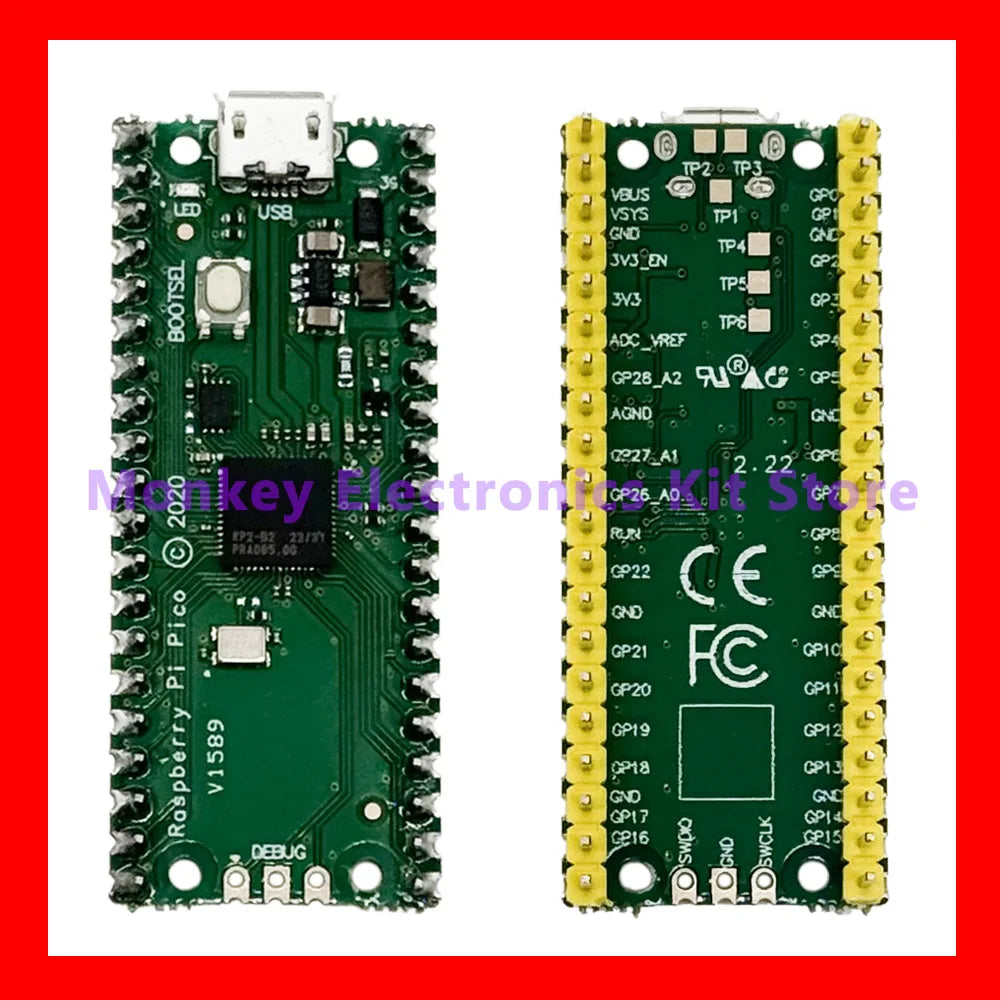 Raspberry Pi Pico RP2040 Starter Kit with LCD1602 Display