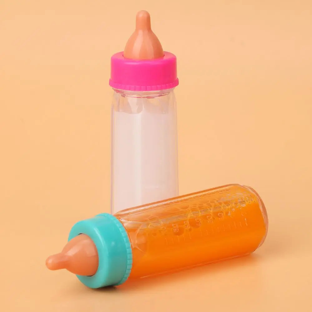 18-Inch Doll Feeding Bottles & Nipple Set – Magic Milk Accessory
