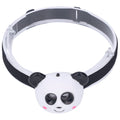 Kids Cartoon Headlamp 10000H White Light Portable 2 Modes LED Animal
