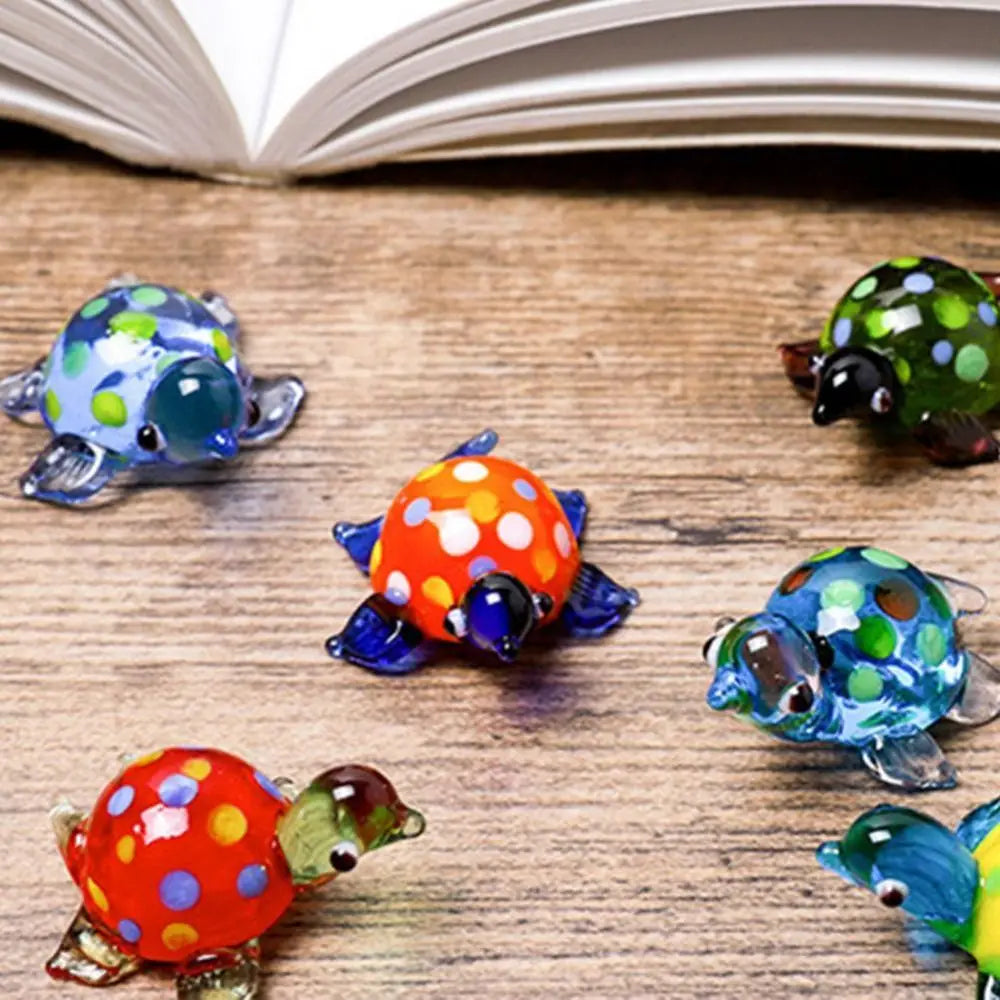 Lifelike Miniature Turtle Figurine | Aquarium & Desktop Decor