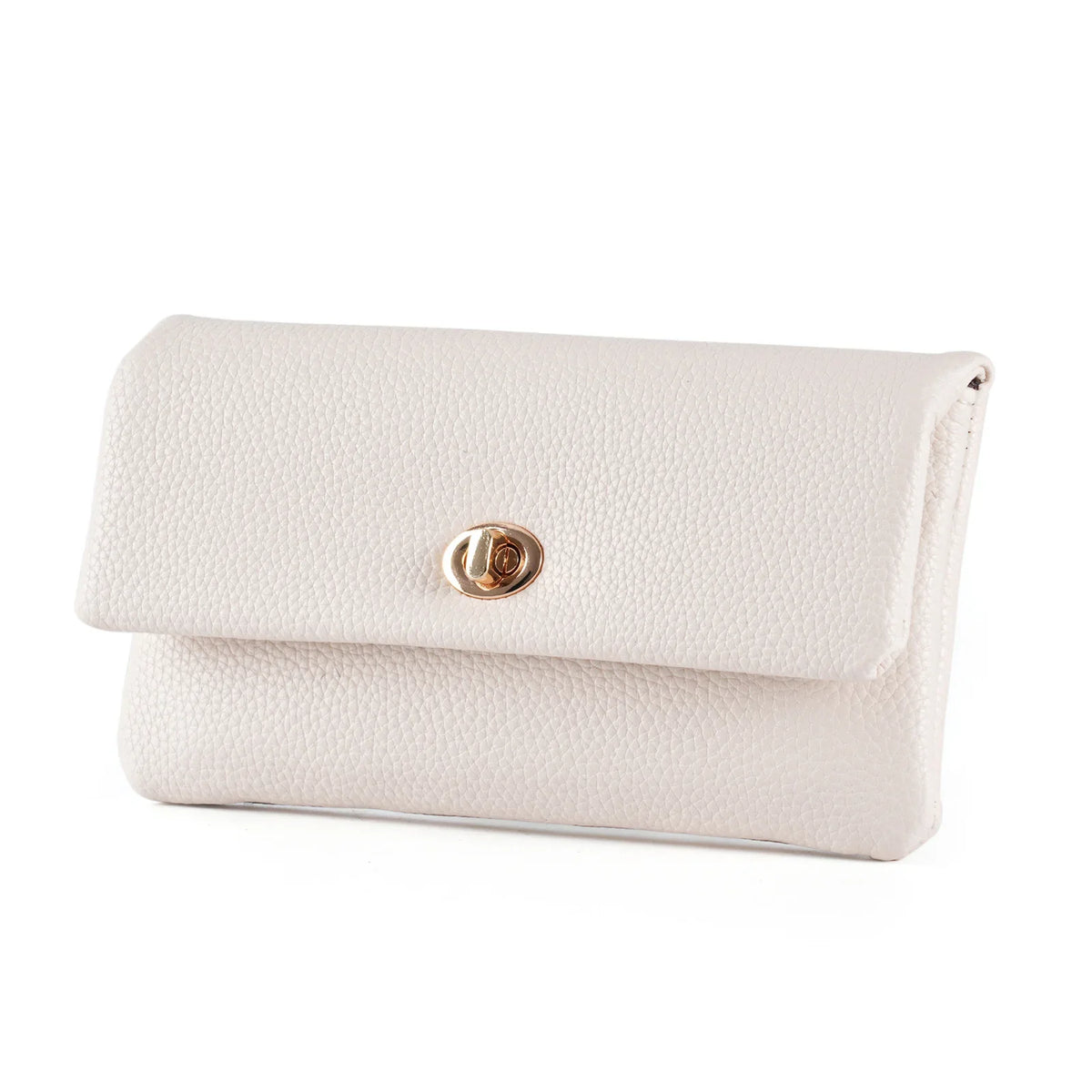 Women's Long Wallet Snap Closure Multi-Pocket Clutch Purse