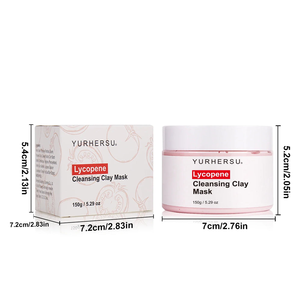 YURHERSU Lycopene Mud Face Mask – Moisturizing Cream 150g