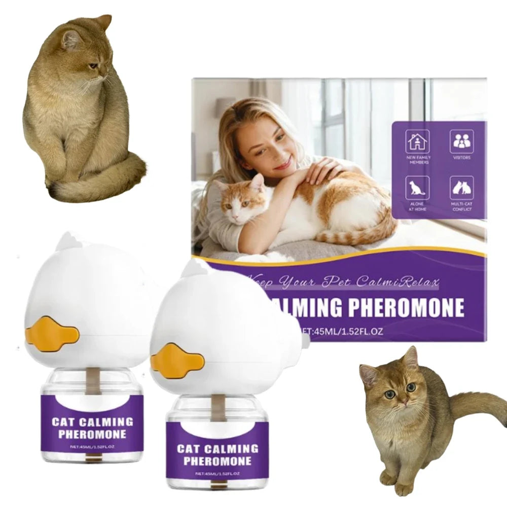 Cat Pheromone Calming Diffuser 45ml – Anxiety & Stress Relief