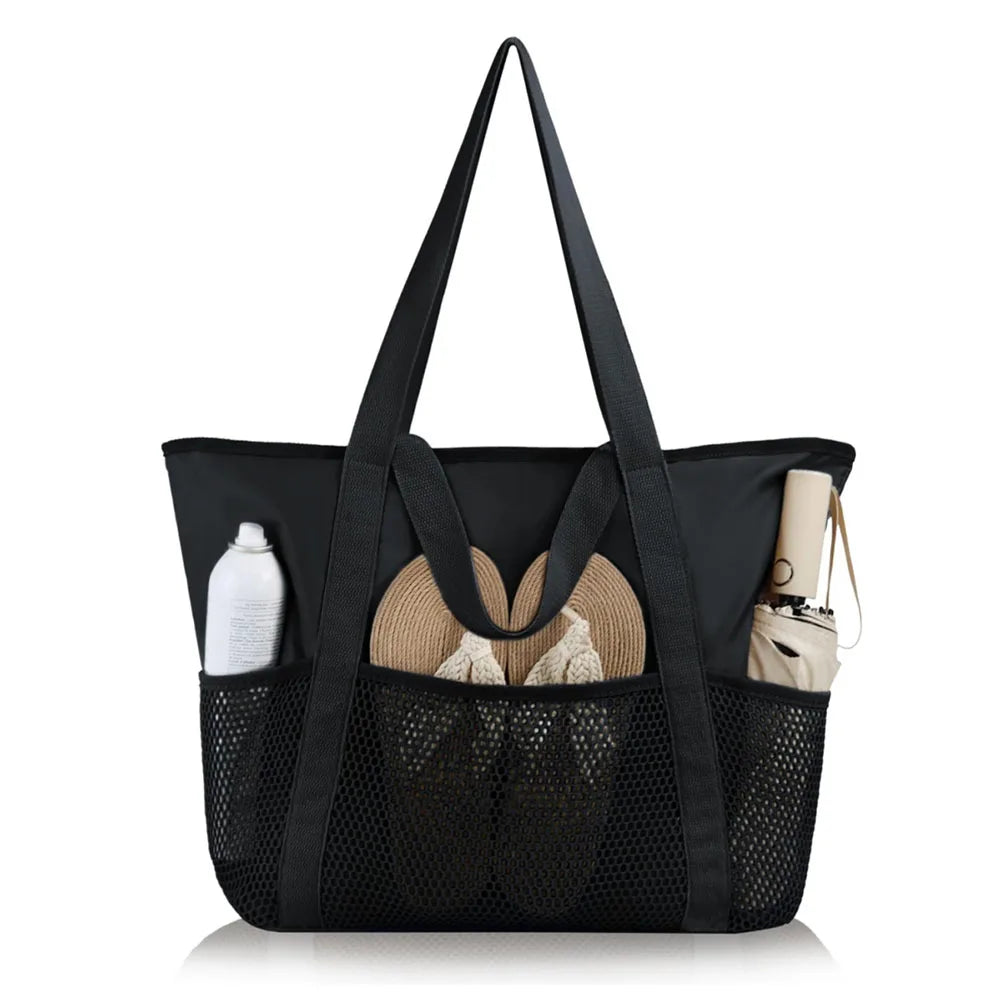 Large Waterproof Beach Tote Bag – Oxford Travel Shoulder Bag