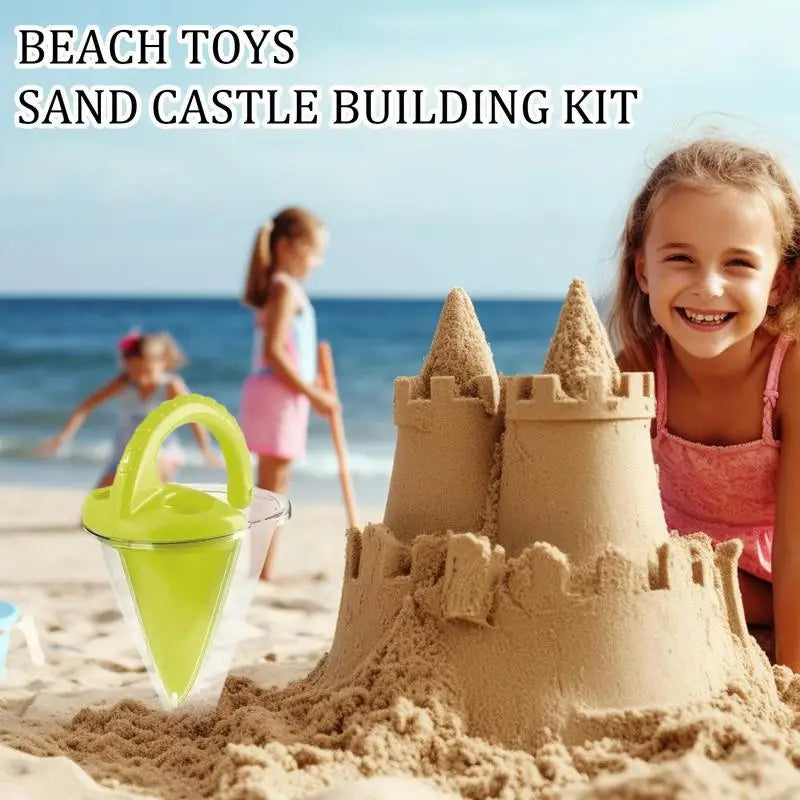 Beach Children Wash Sand Overflow Funnel Outdoor Family Sandhopper