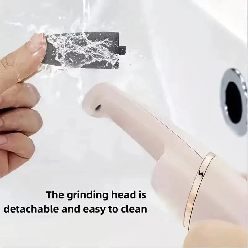 Electric Foot File Callus Remover – USB, 2 Roller Heads
