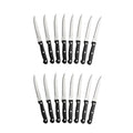Steak Knives Set 4–16 Pcs Full Tang Serrated Stainless Steel