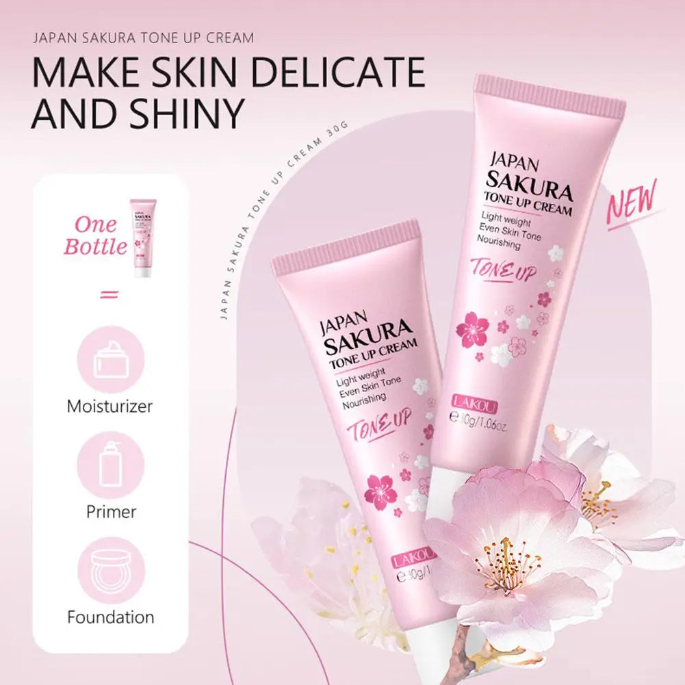 Eelhoe Sakura Tone-Up Glow Moisturizer Cream 30ml
