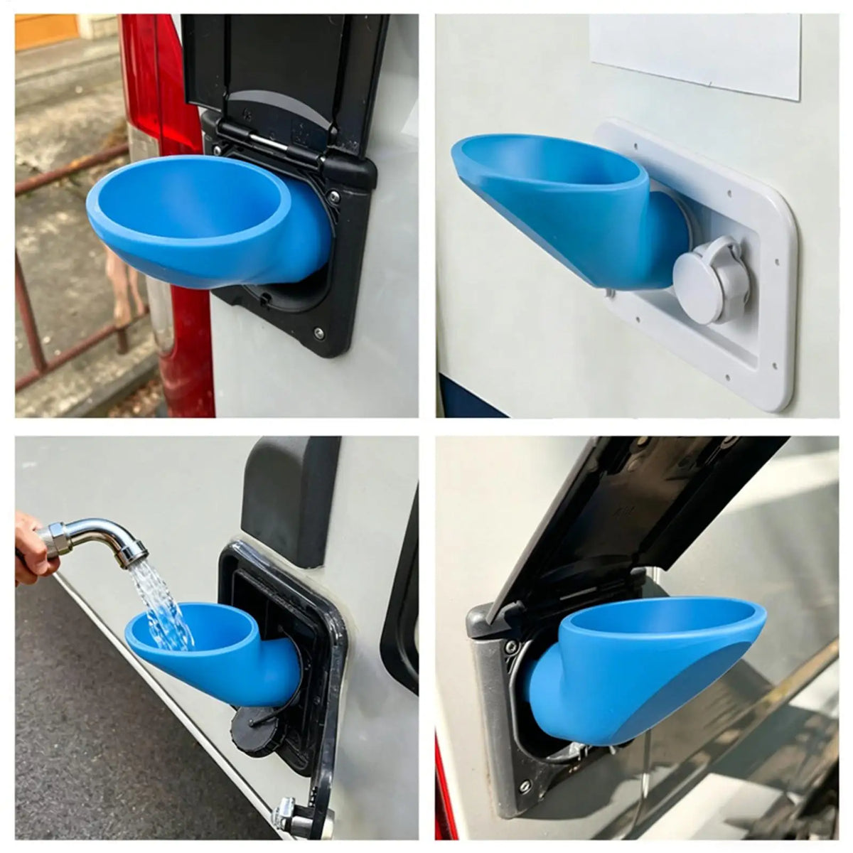 RV Water Funnel – Overflow Prevention Filter | Fresh Water Tank