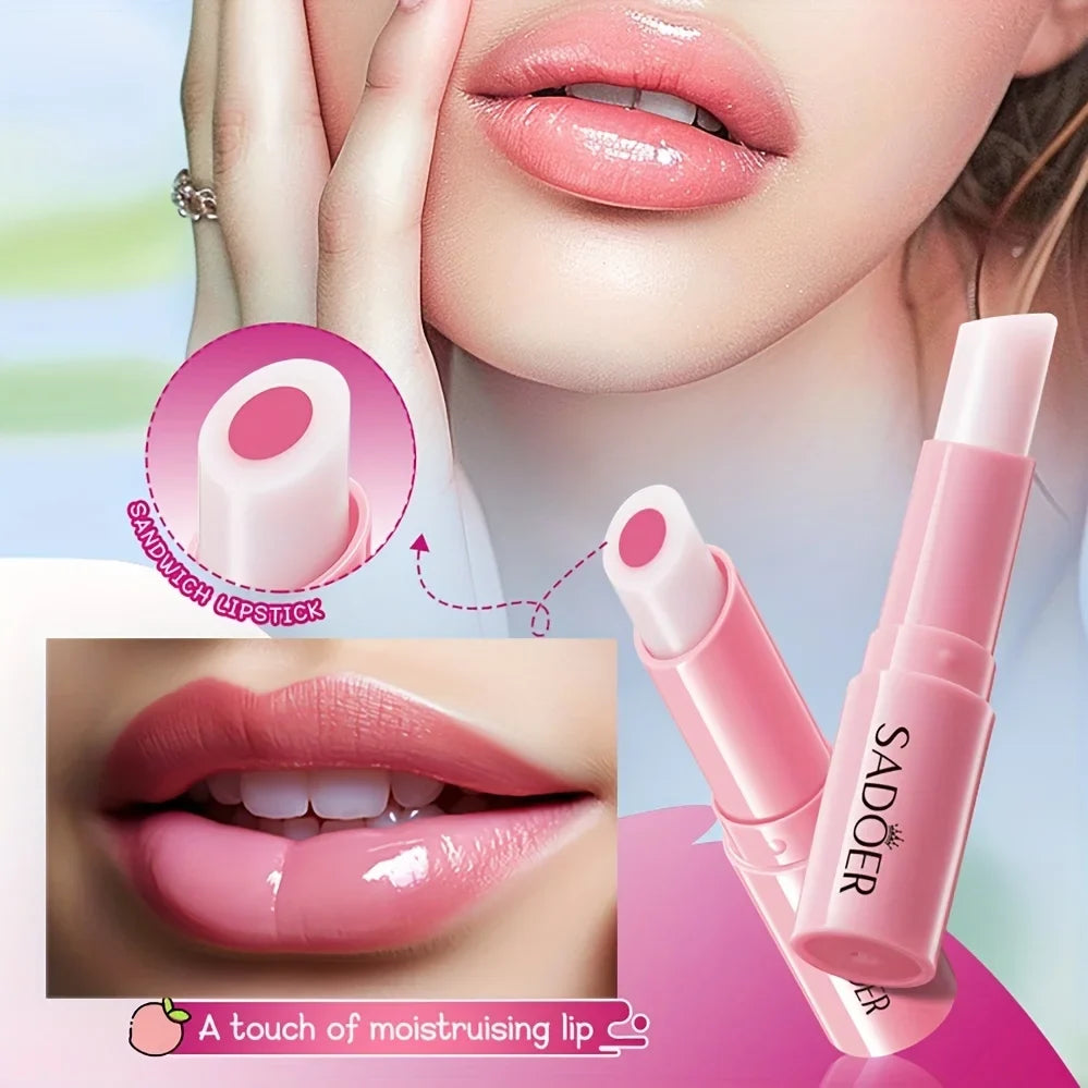 Honey Peach Color-Changing Moisturizing Lip Balm 2.5g