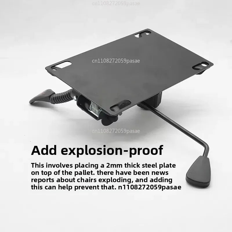 Office Chair Tilt & Lift Control Mechanism – Swivel Base Plate