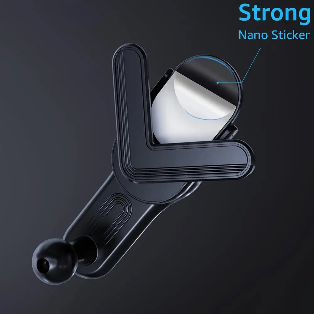 17mm Ball Head Phone Mount Base for Tesla Model 3/Y/S/X