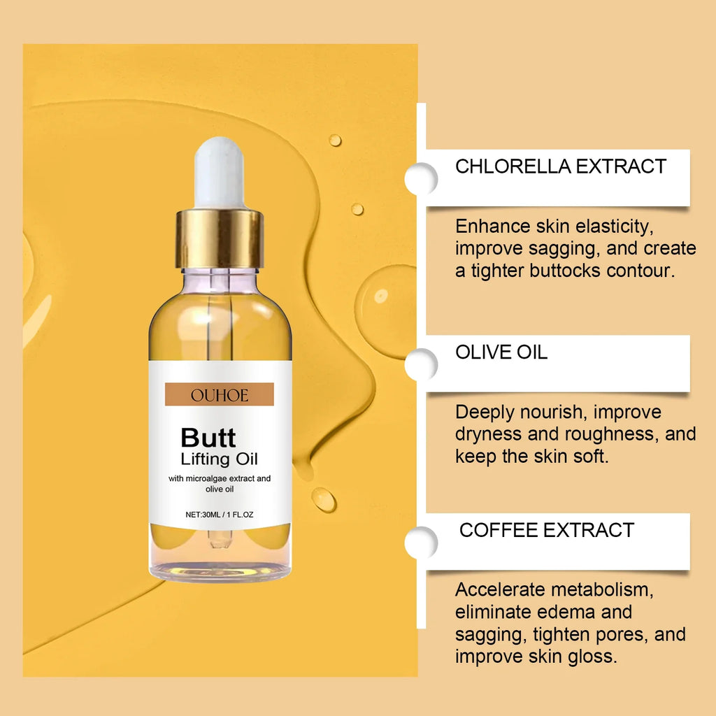 Buttock Enlargement Oil Hip Lifting Growth Firming Nourishing
