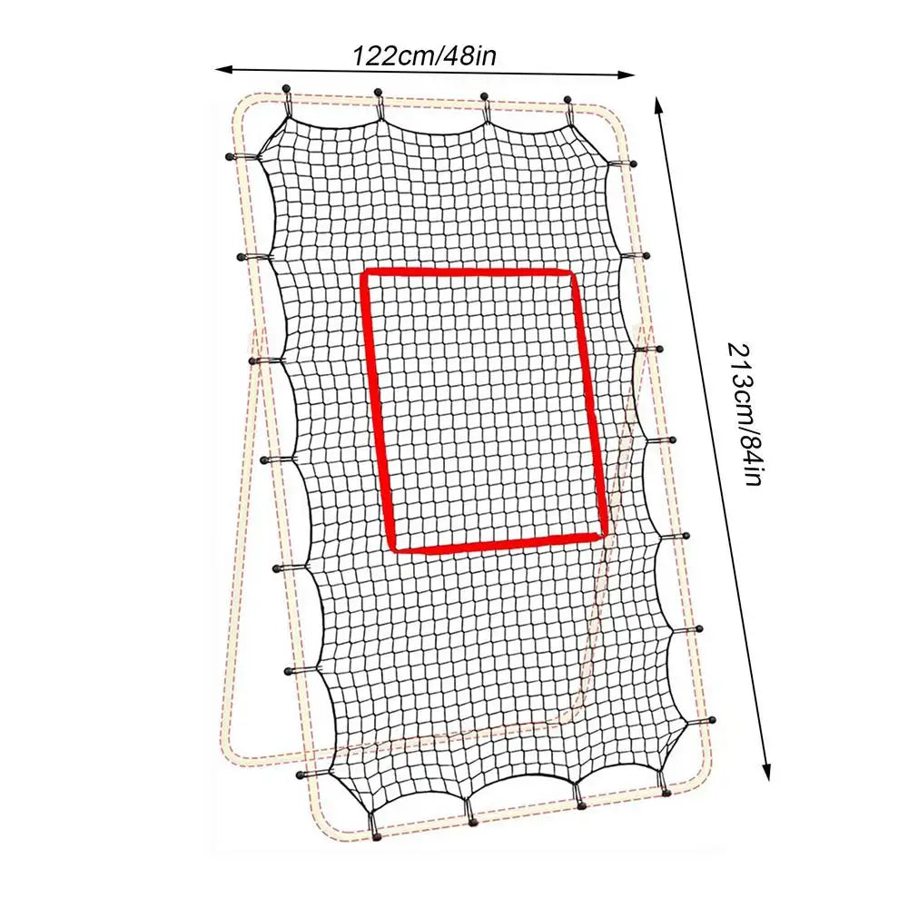 Volleyball Rebounder Net 7x4ft – Training Return Net & Target