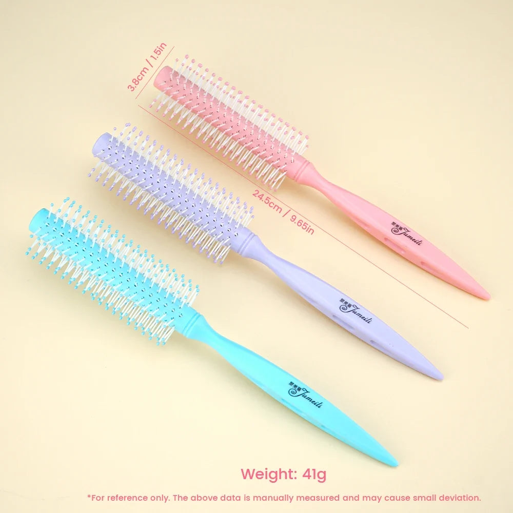 Macaron Cylinder Curling Comb – Anti-Static Hair Styler