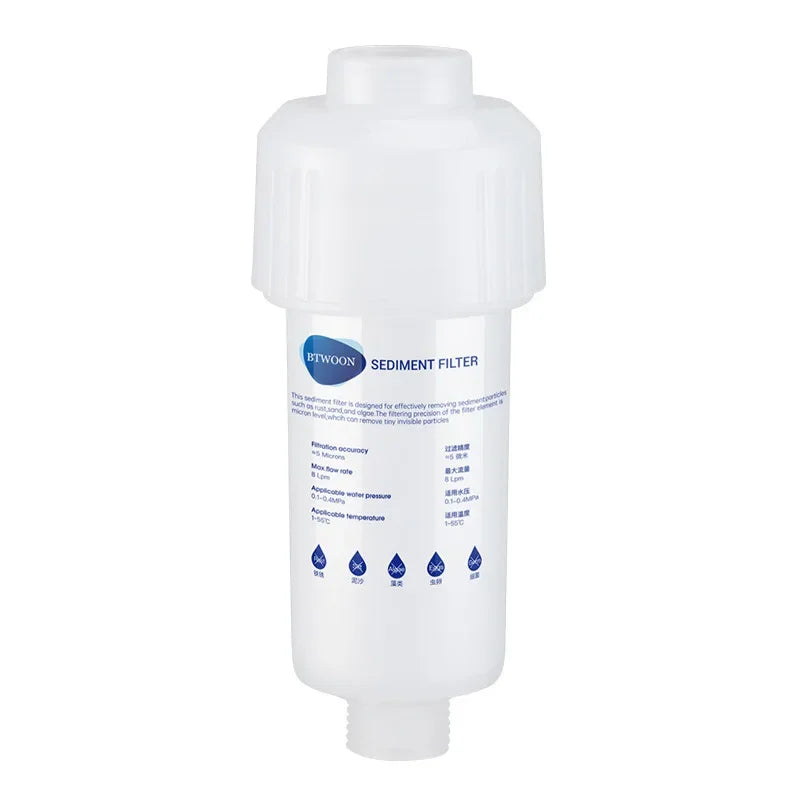 PP Cotton Faucet Pre-Filter | Sediment & Rust Water Filter
