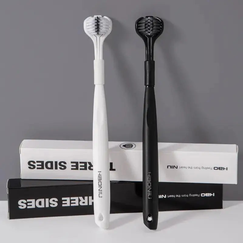 U-Shaped 3-Sided Toothbrush | Soft Bristles 360° Clean