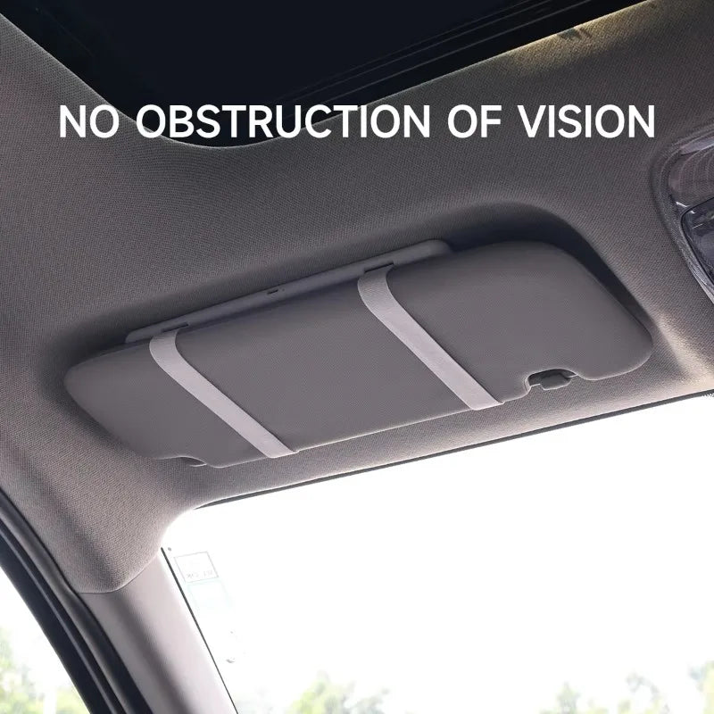 Car Sun Visor LED Vanity Mirror – Rechargeable HD Makeup Mirror