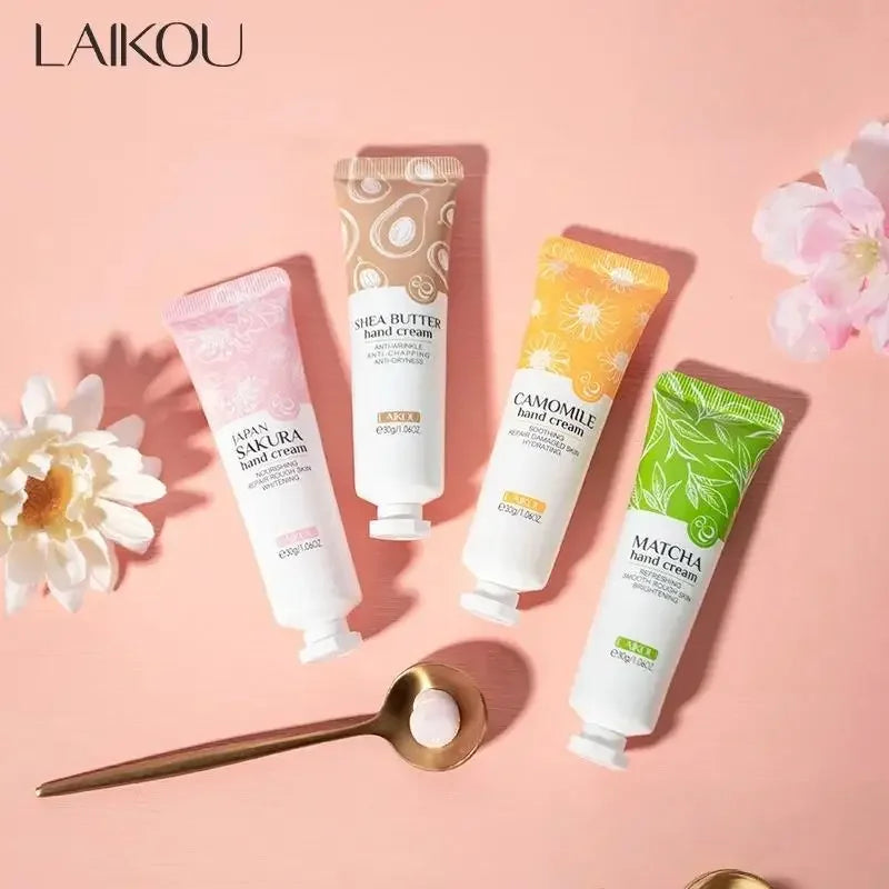 LAIKOU Sakura Hand Cream – Shea Butter & Camellia 30g