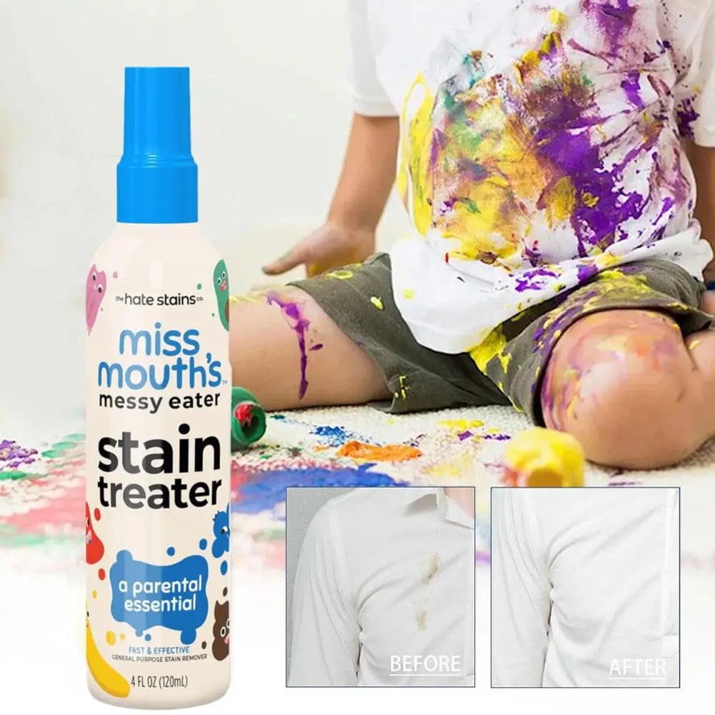 Portable Stain Remover Spray – Fabric & Laundry Oil Stain Treater