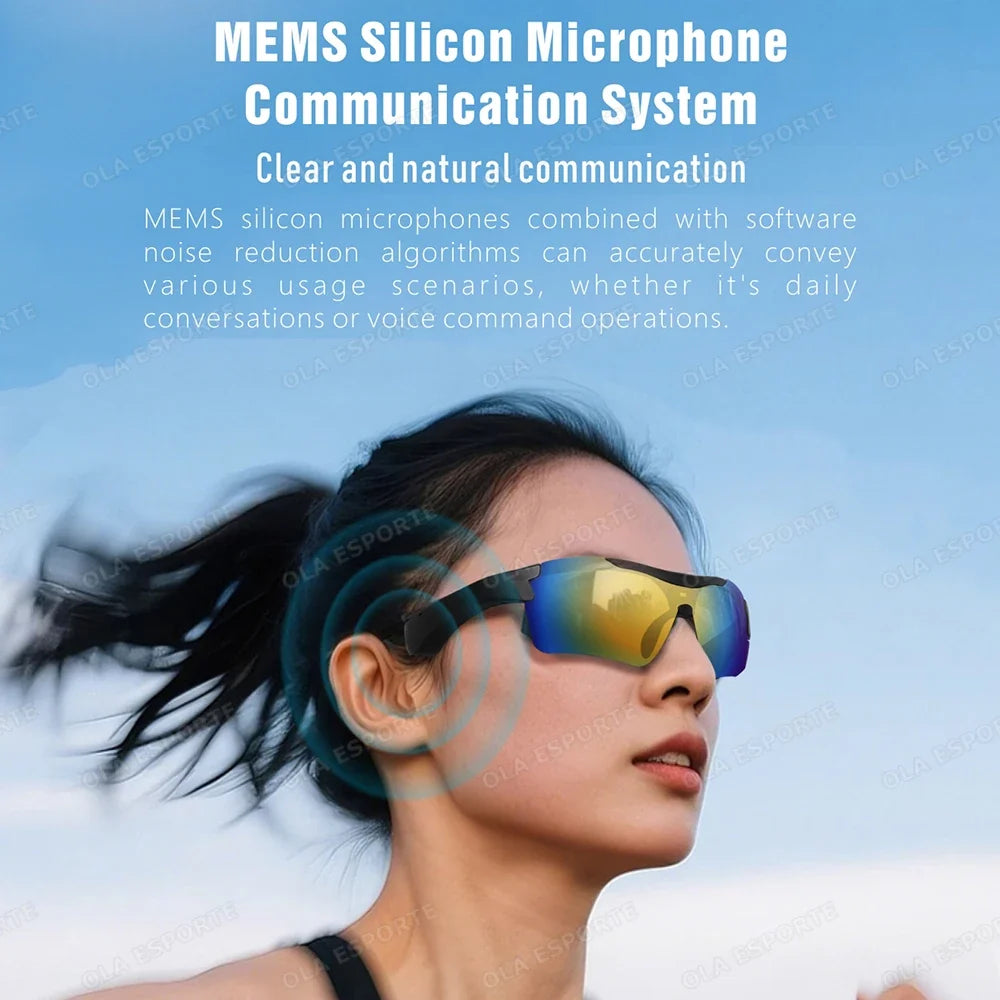 Newest Audio Outdoor Smart Glasses Wireless Bluetooth Call Music