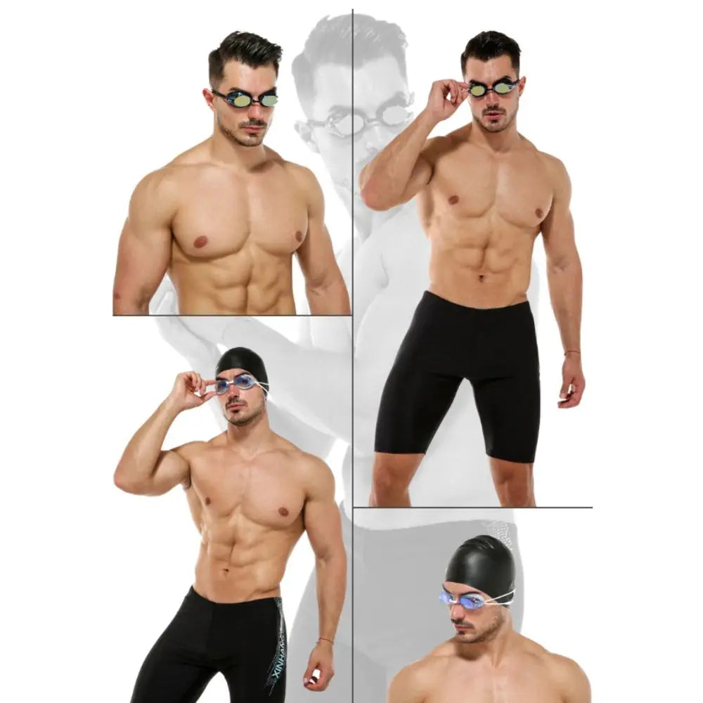 Electroplated Anti-Fog Swim Goggles | Adjustable Adult Eyewear