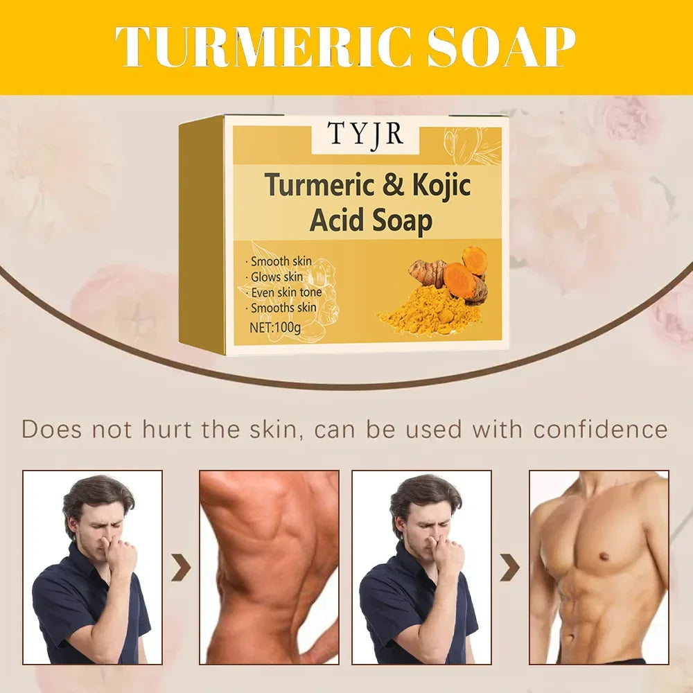 Turmeric & Ginger Brightening Handmade Bar Soap | 100g
