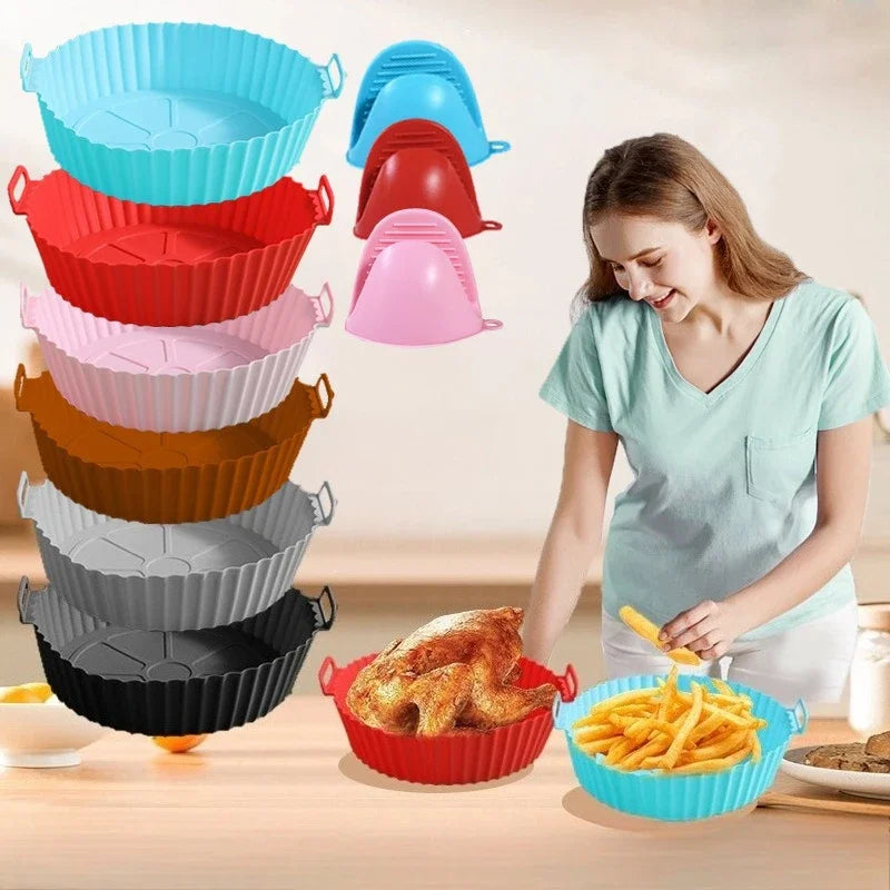 Reusable Silicone Baking Mat – Non-Stick Oven & Air Fryer Sheet