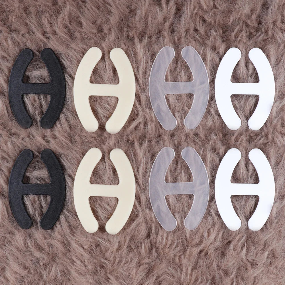H-Shape Bra Strap Buckle Clips – 4 Colors Anti-Slip