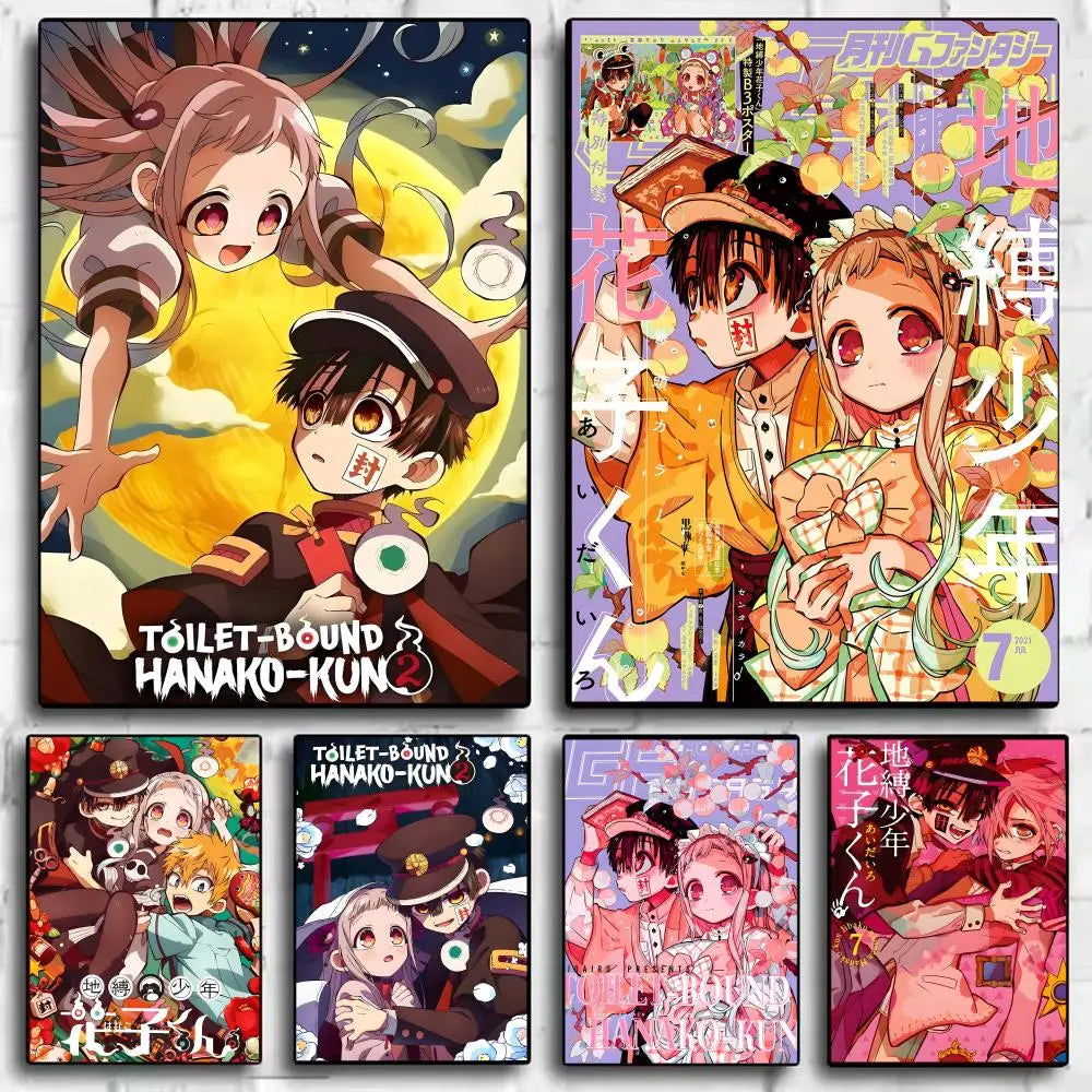 Hanako-kun Anime Self-Adhesive Wall Poster | Sticker Art