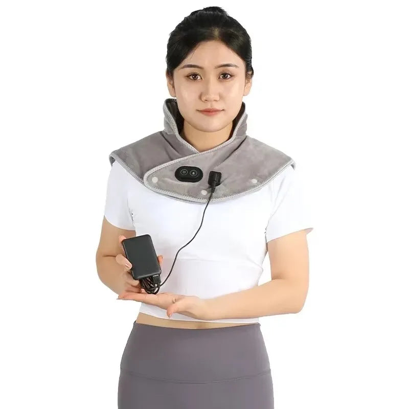 Electric Heating Neck & Shoulder Wrap | 3-Level Thermal Massager