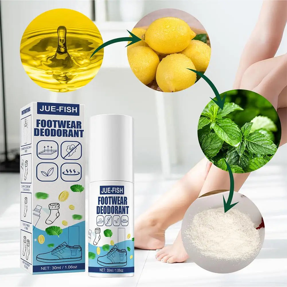 Shoe & Foot Deodorant Spray – Odor Eliminator 30ml