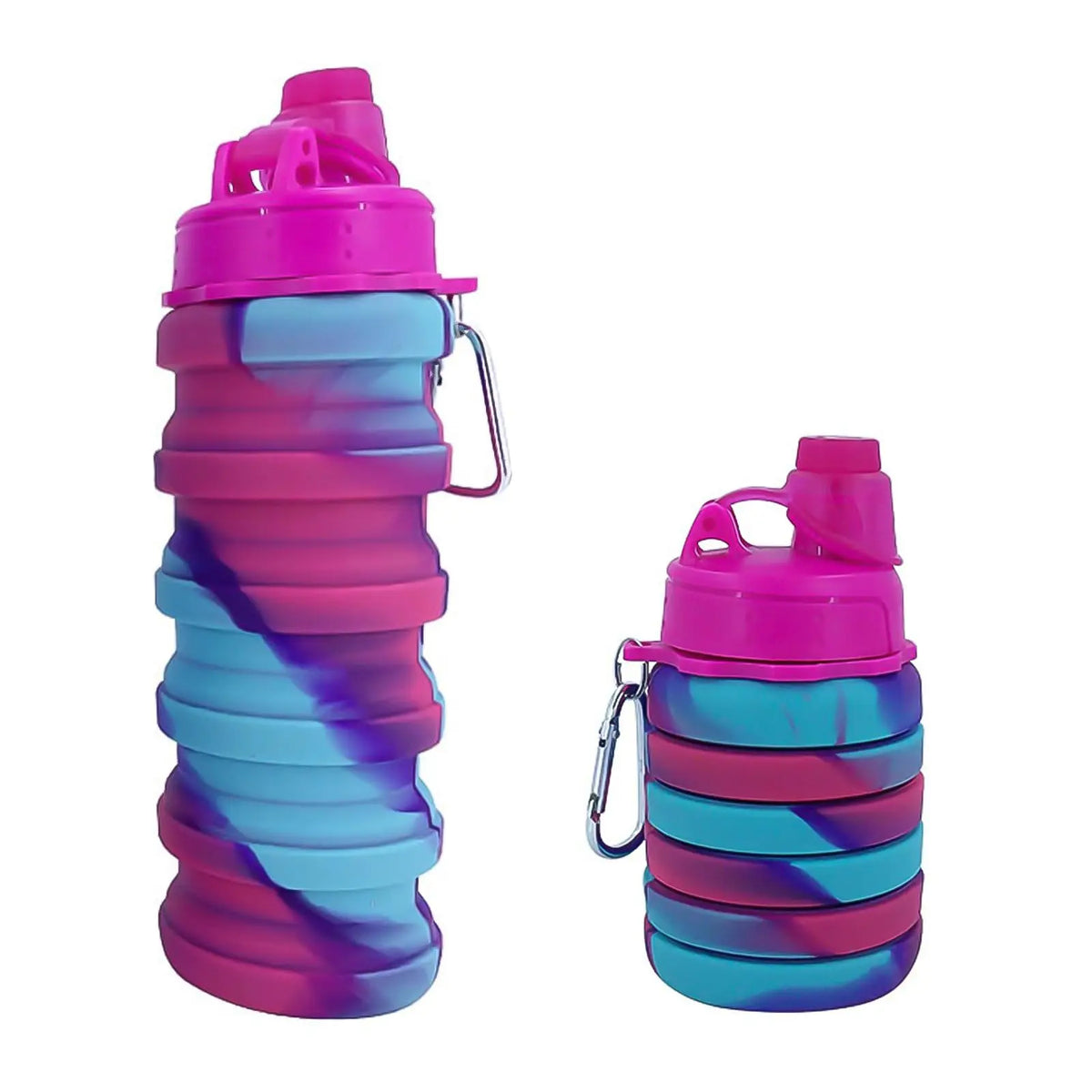 Sports Water Bottles Leak Proof Twist Cap Retractable Home Outdoor