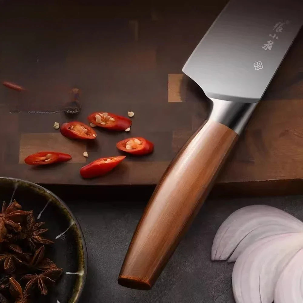 PLYS Japanese Kitchen Knife – Ultra-Sharp Stainless Steel Cleaver