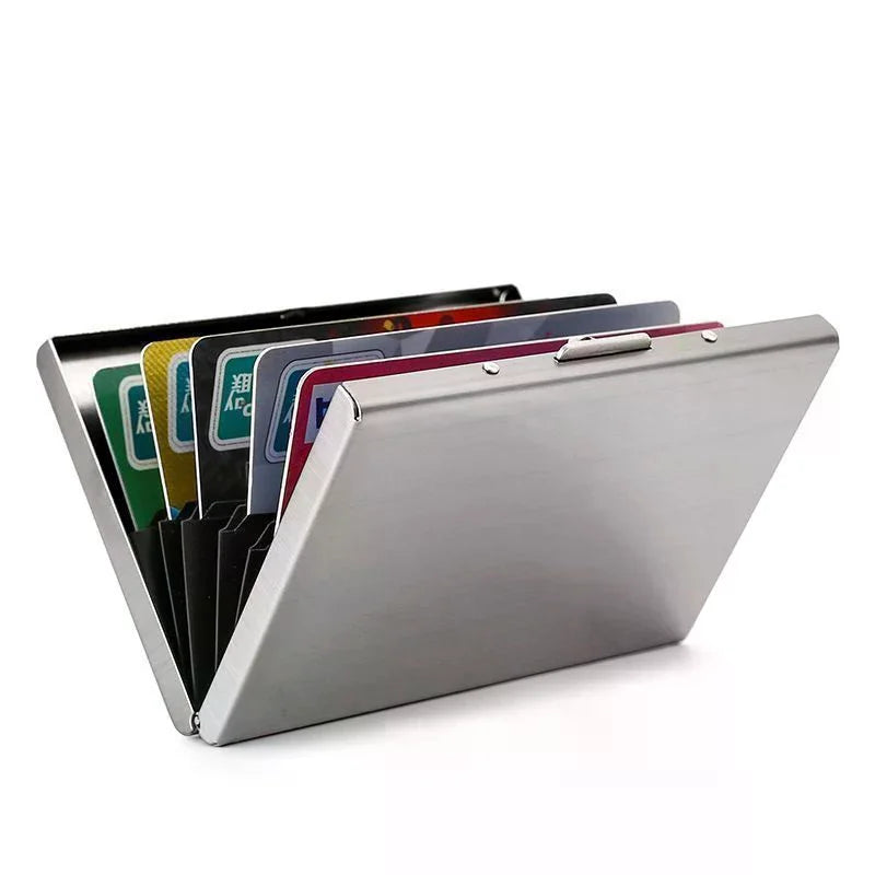 RFID Blocking Slim Metal Card Holder Wallet | Unisex