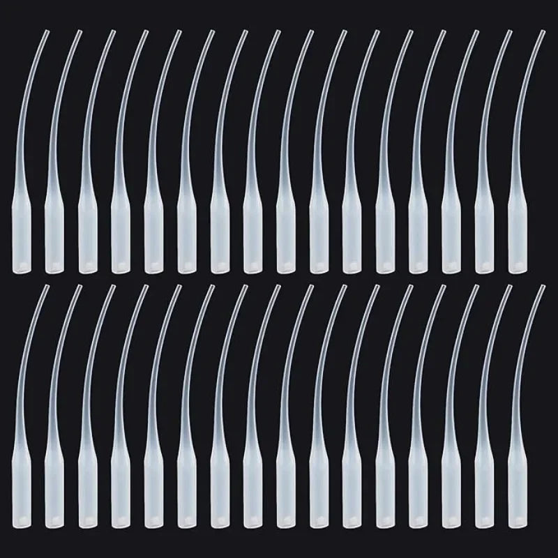 100pcs CA Glue Micro Tips – Precision Plastic Applicator Extensions
