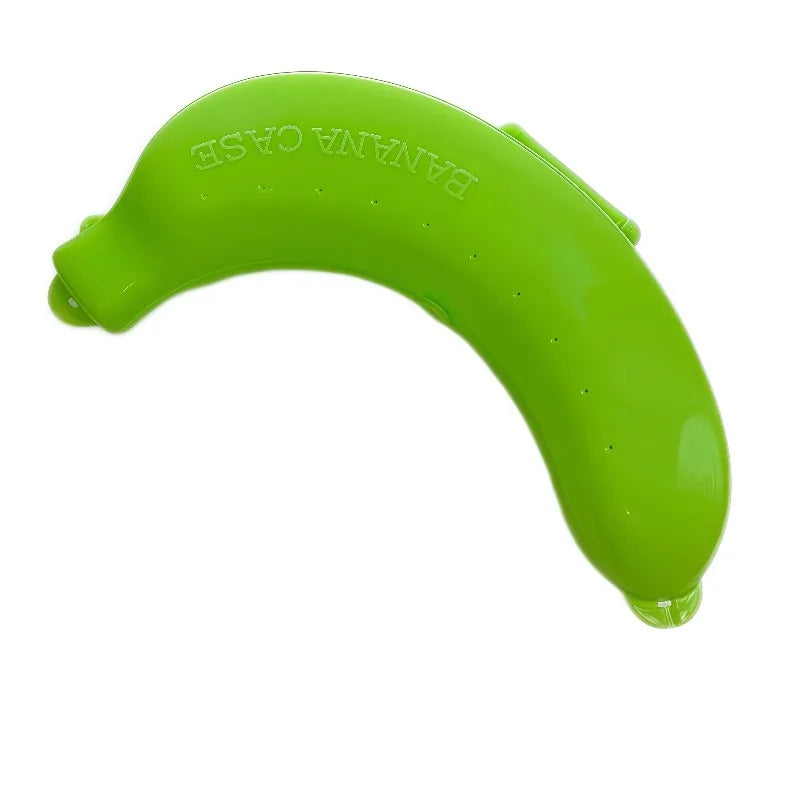 Banana Protector Container | Plastic Fruit Case for Travel & Lunch