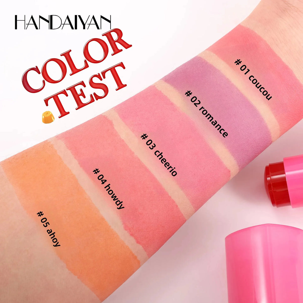Handaiyan Jelly Blush Stick – 2-in-1 Lip & Cheek Tint
