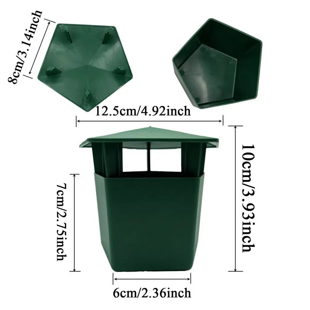 Reusable Slug & Snail Trap House – Garden Pest Catcher