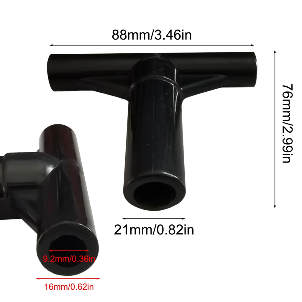 Trampoline Parts Enclosure Replacement Tube Quick Connect Pole Caps