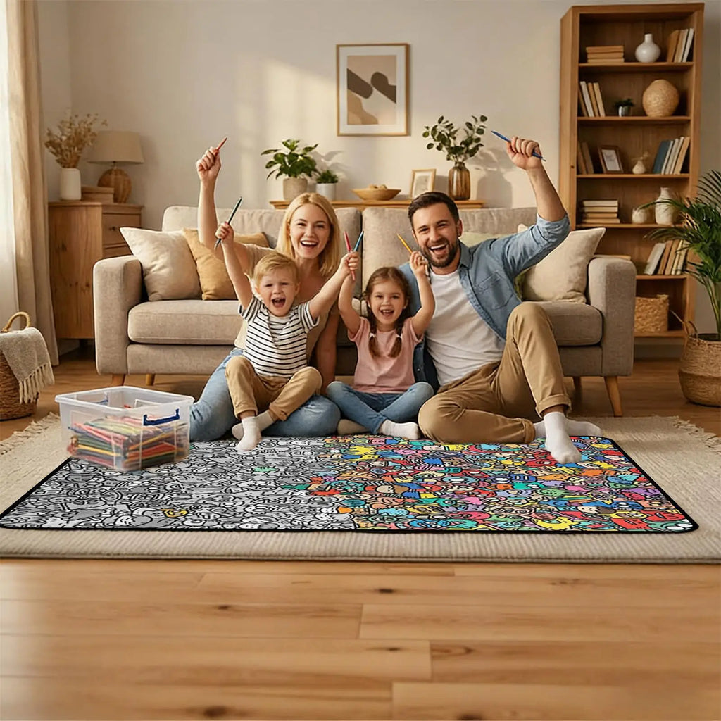 Color Your Own DIY Fleece Throw Blanket – Kids & Families